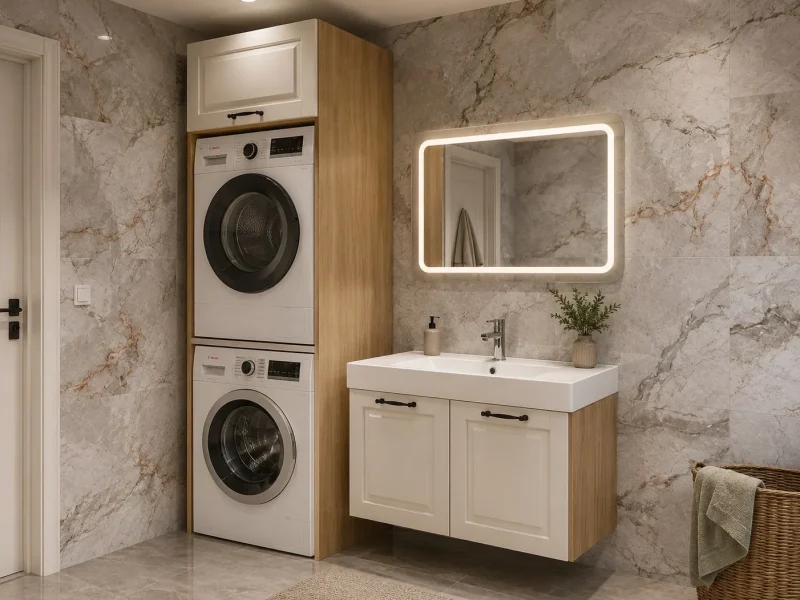 Çerkezköy — Banyo dolabı ve duşakabin projesi
